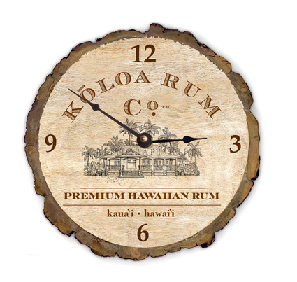 KRC Wooden Clock