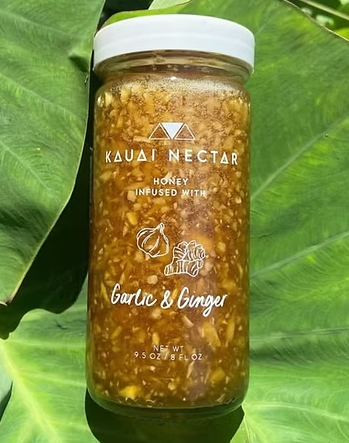 Honey Infused Garlic & Ginger